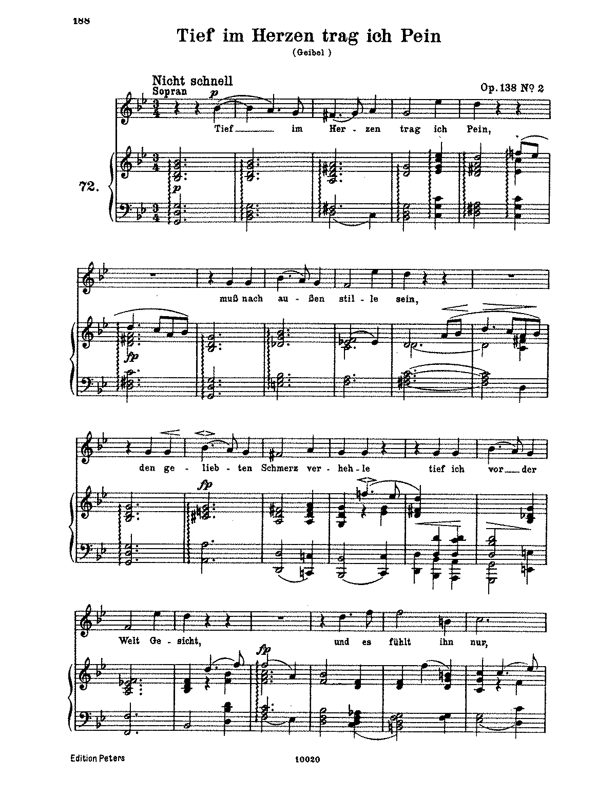 Des Sängers Fluch, Op.139 (Schumann, Robert) - IMSLP: Free Sheet Music ...