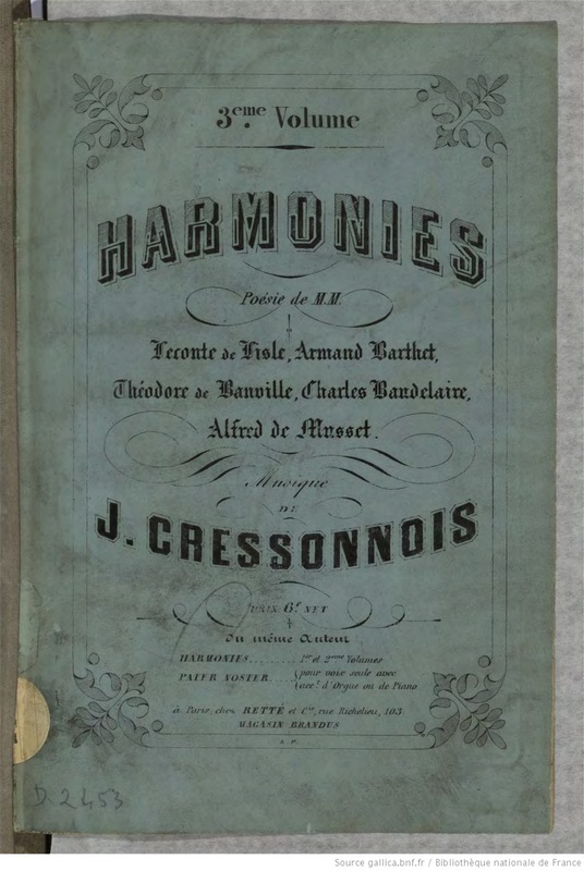 Harmonies, Vol.3 (Cressonnois, Jules) IMSLP