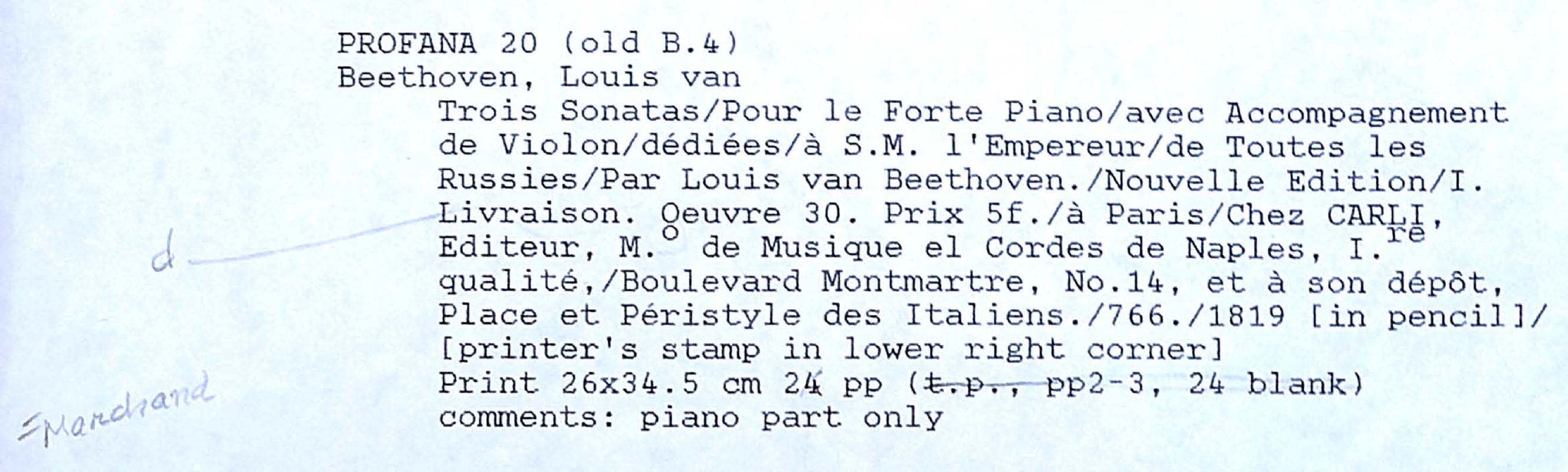 Violin Sonata No.7 in C minor