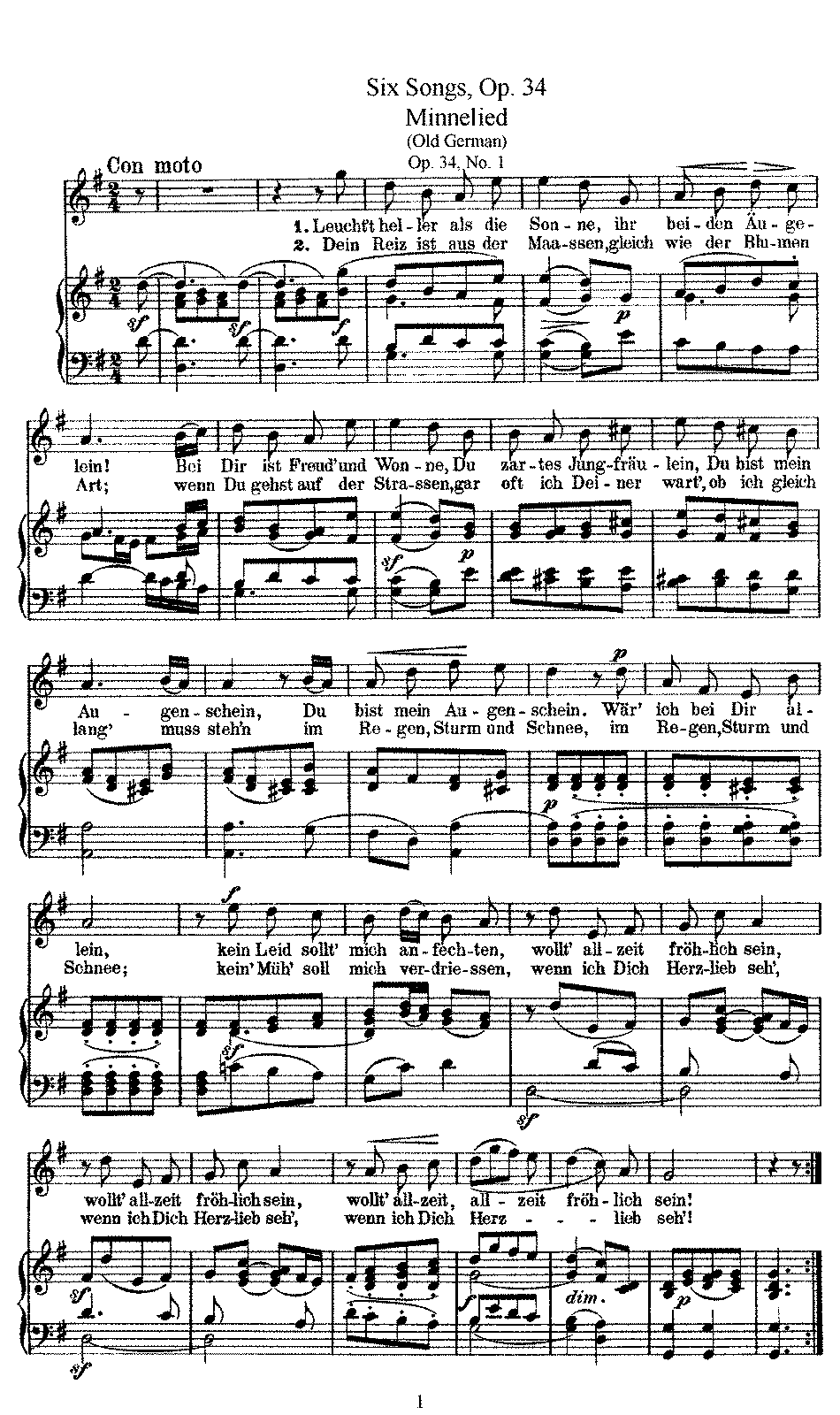 6 Gesänge, Op.34 (Mendelssohn, Felix) - IMSLP: Free Sheet Music PDF ...