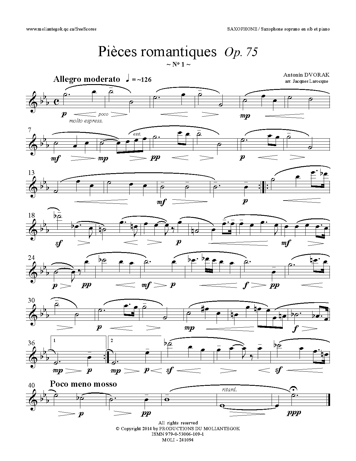 File:PMLP24343-DVORAK-Pièces romantiques Op.75=sax sop-pno - Soprano sax.pdf
