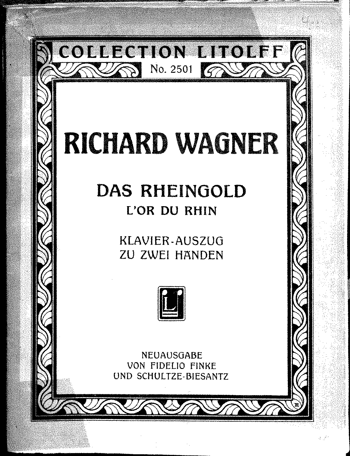 Das Rheingold, WWV 86A (Wagner, Richard) - IMSLP: Free Sheet Music PDF ...