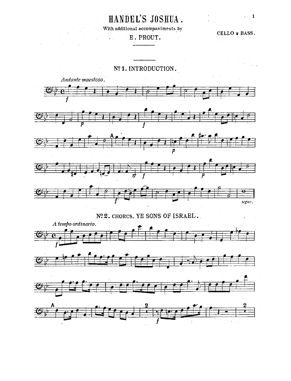 File:PMLP44492-14. HANDEL - JOSHUA, HWV 64 (PROUT) - Cellos-Basses.pdf