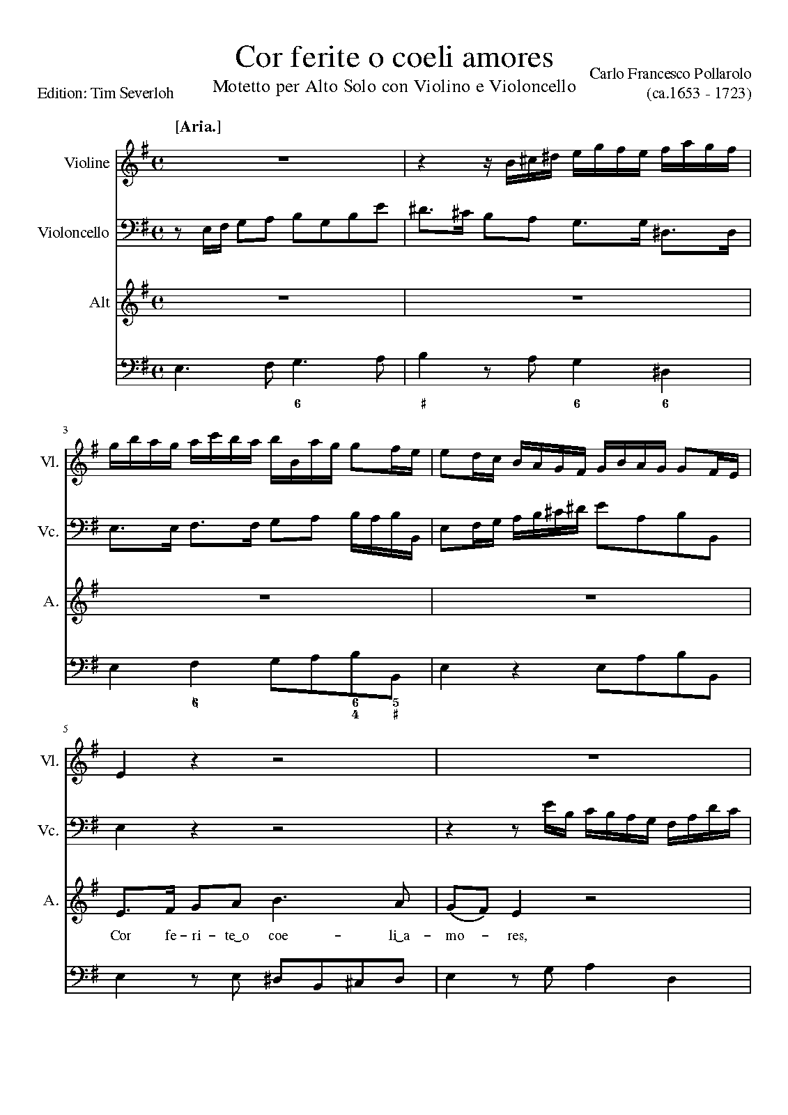 Cor ferite, o coeli amores (Pollarolo, Carlo Francesco) IMSLP