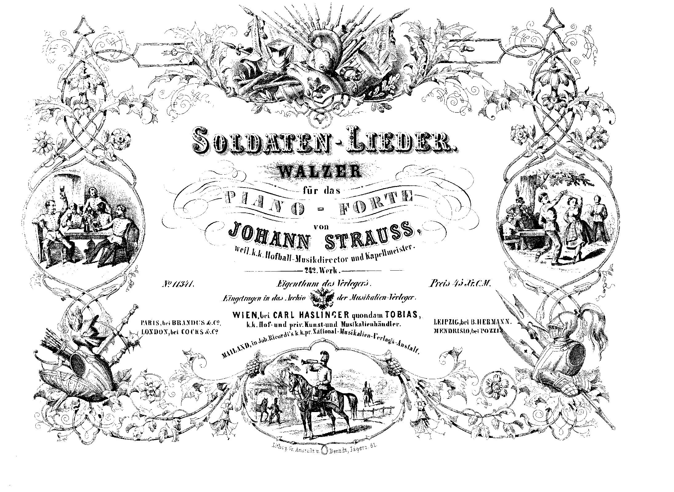 Soldaten-Lieder, Op.242