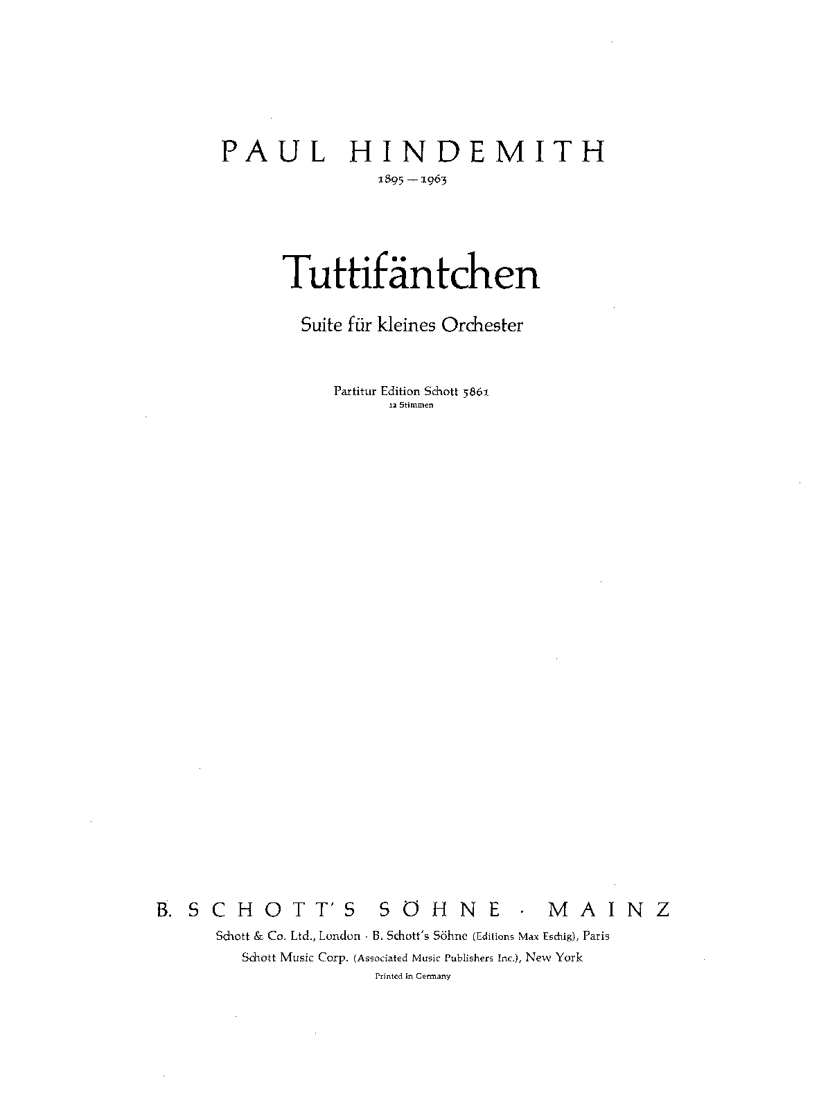 Tuttifäntchen Suite