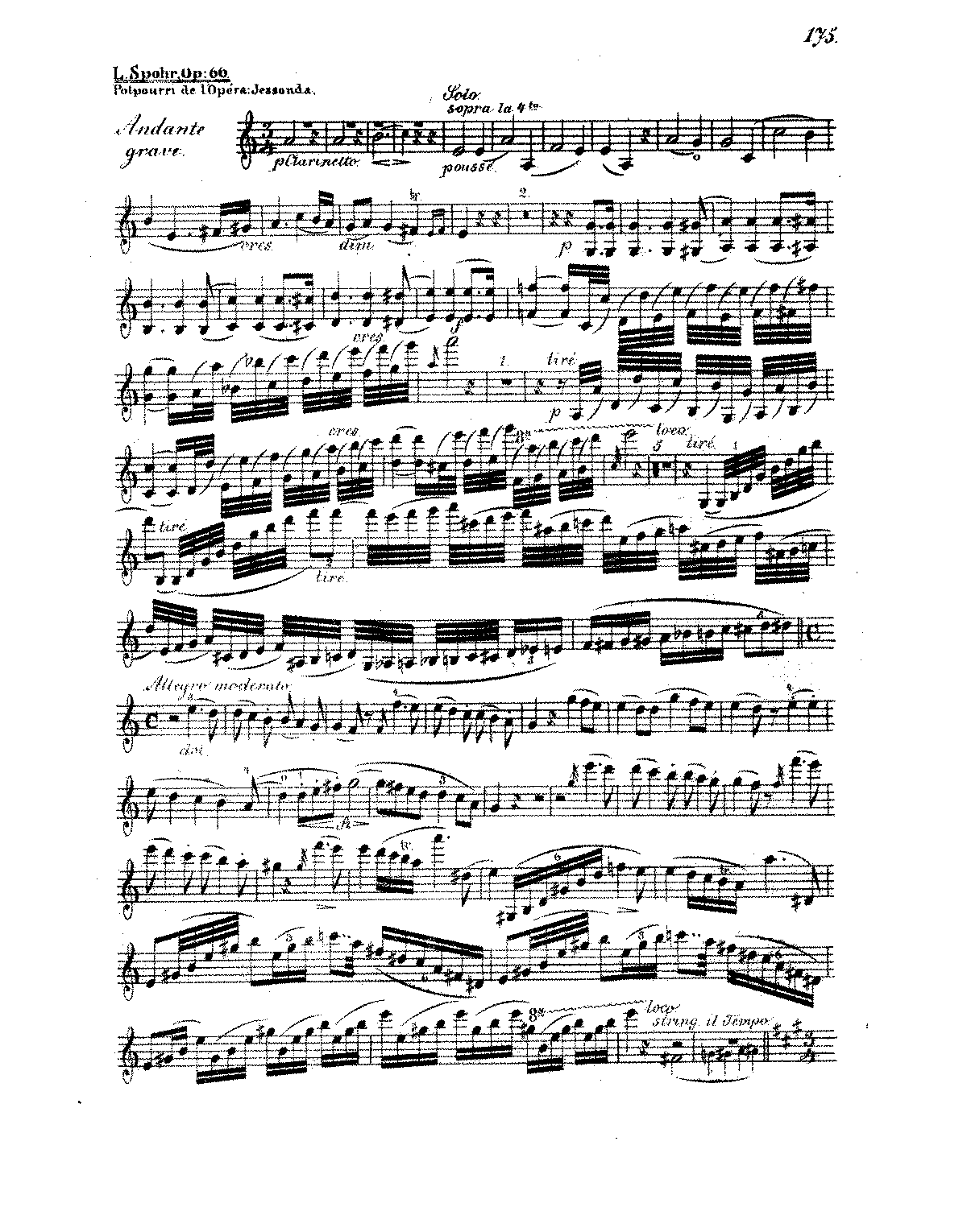 Potpourri on Themes from Jessonda, Op.66 (Spohr, Louis) - IMSLP