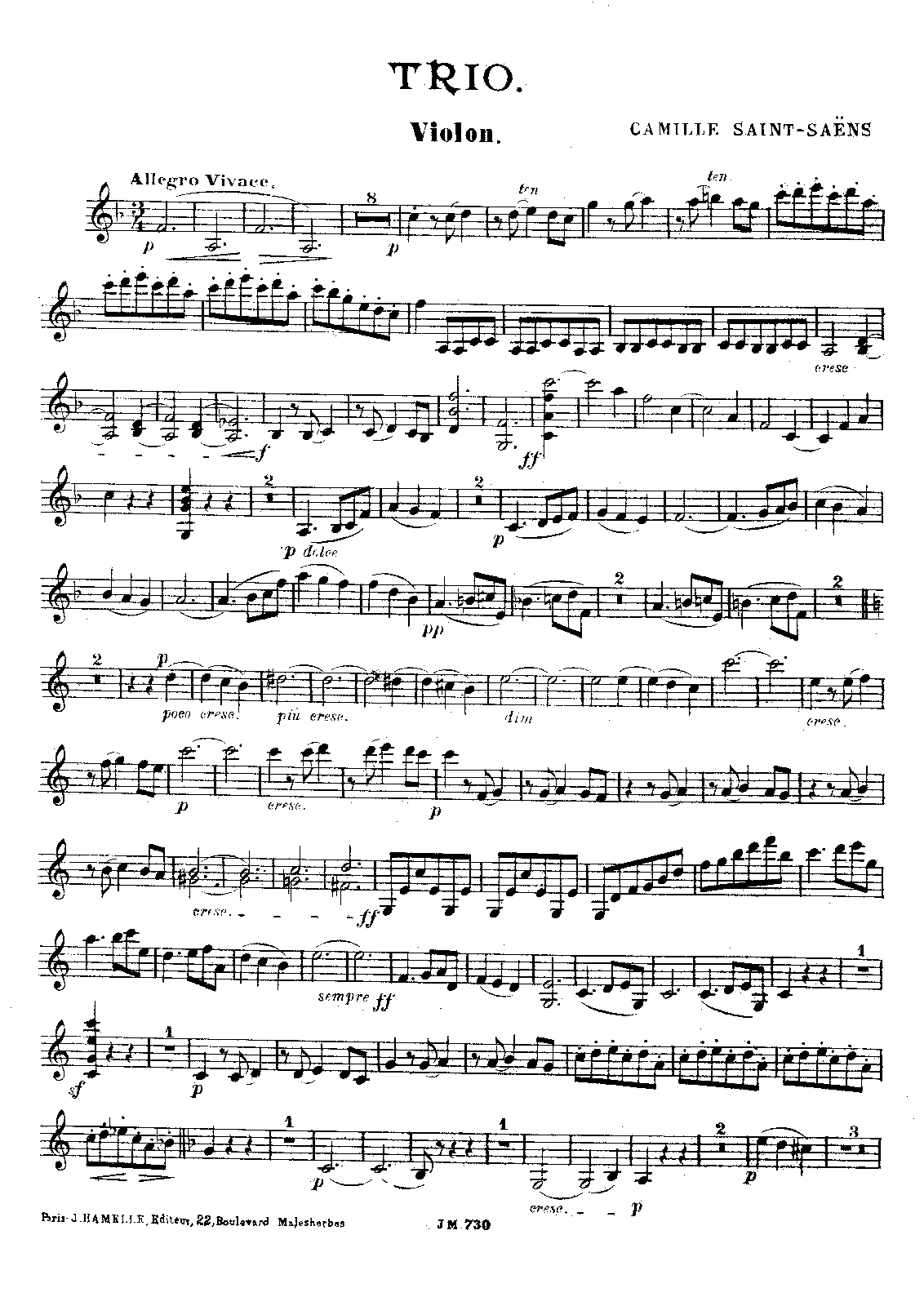 File:PMLP12814-Saint-Saens Trio Op 18 Violon Hamelle 730 scan.pdf