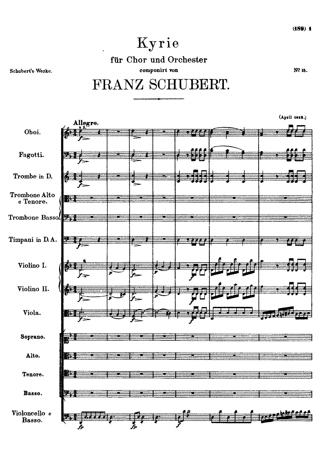 Palestrina Kyrie Ноты.