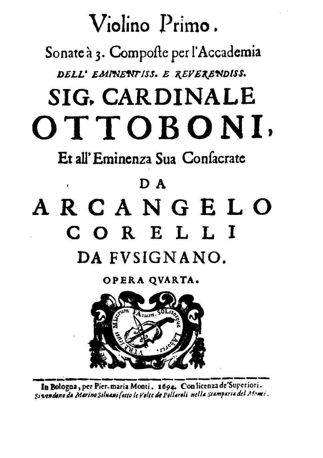 12 Trio Sonatas, Op.4 (Corelli, Arcangelo) - IMSLP: Free Sheet Music ...