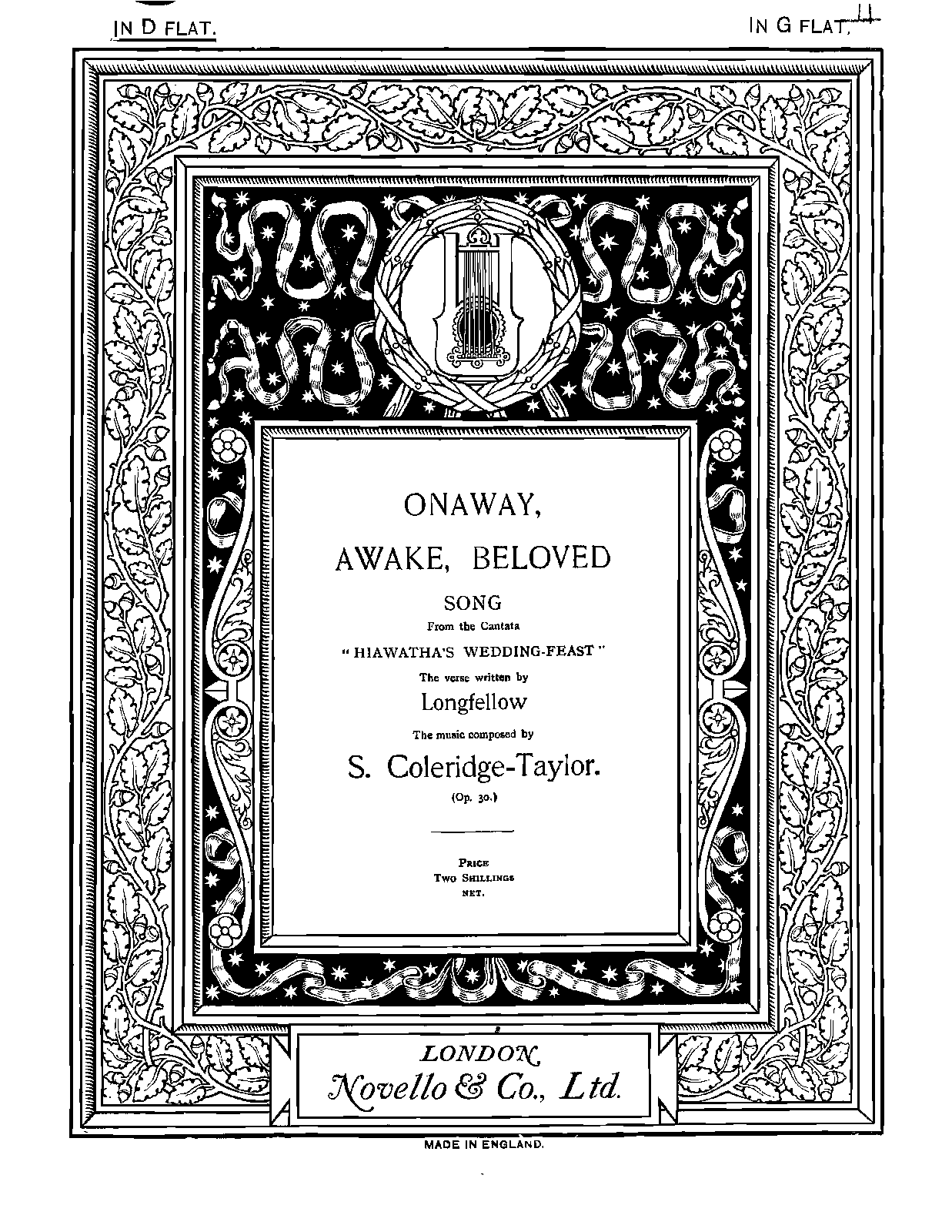 The Song of Hiawatha, Op.30 (ColeridgeTaylor, Samuel) IMSLP Free