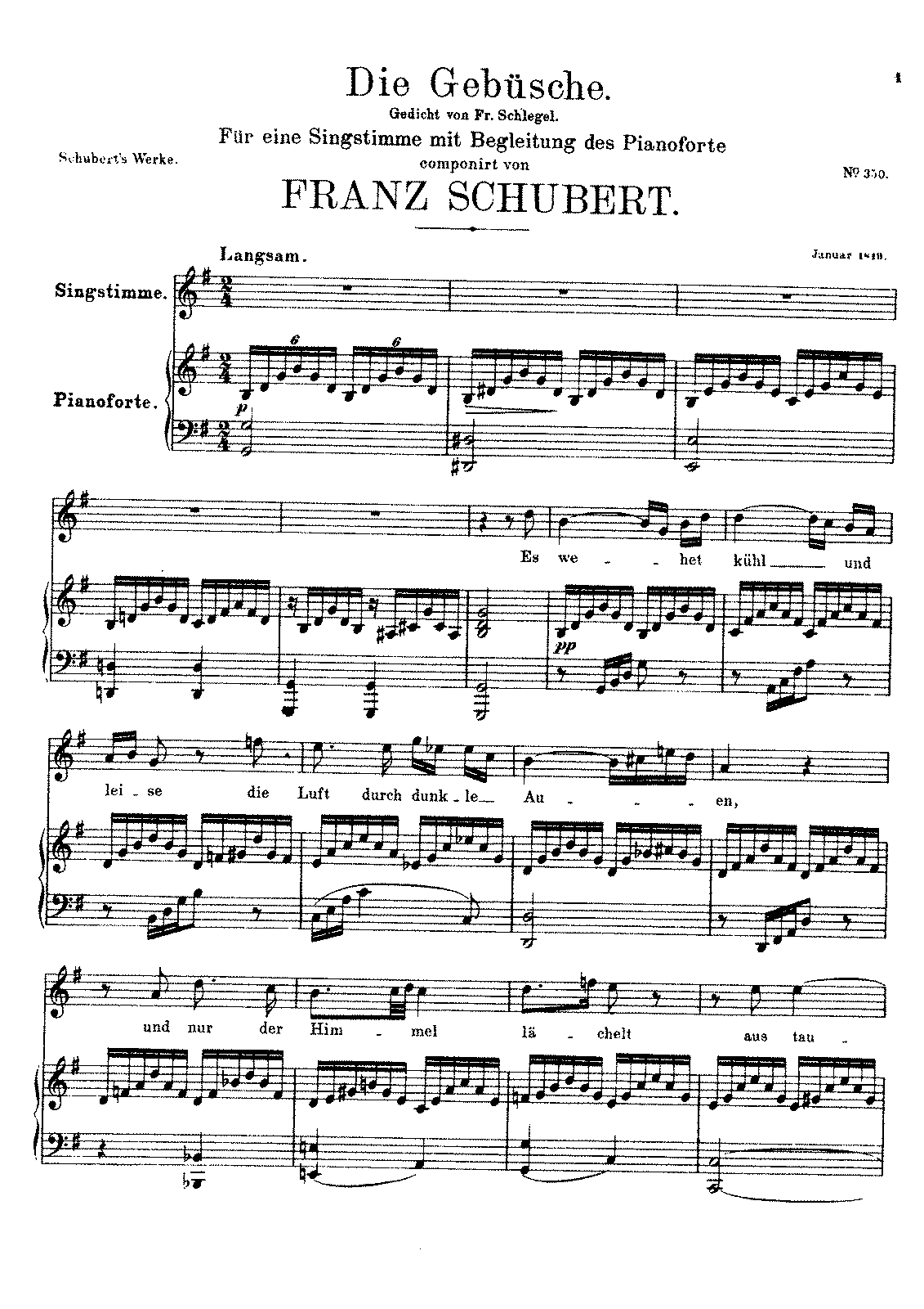 Die Gebüsche, D.646 (Schubert, Franz) - IMSLP