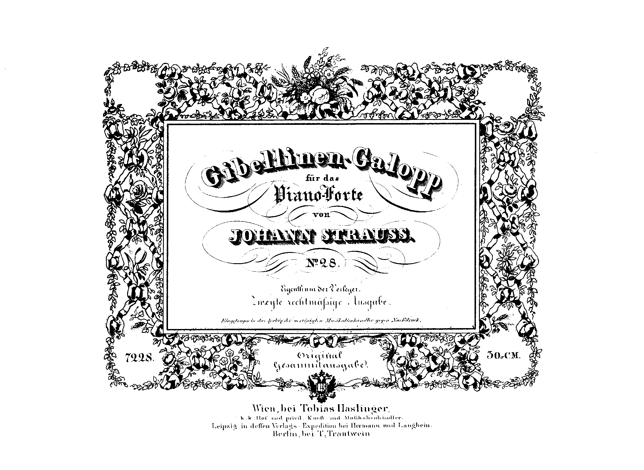 Gibellinen-Galopp, Op.117