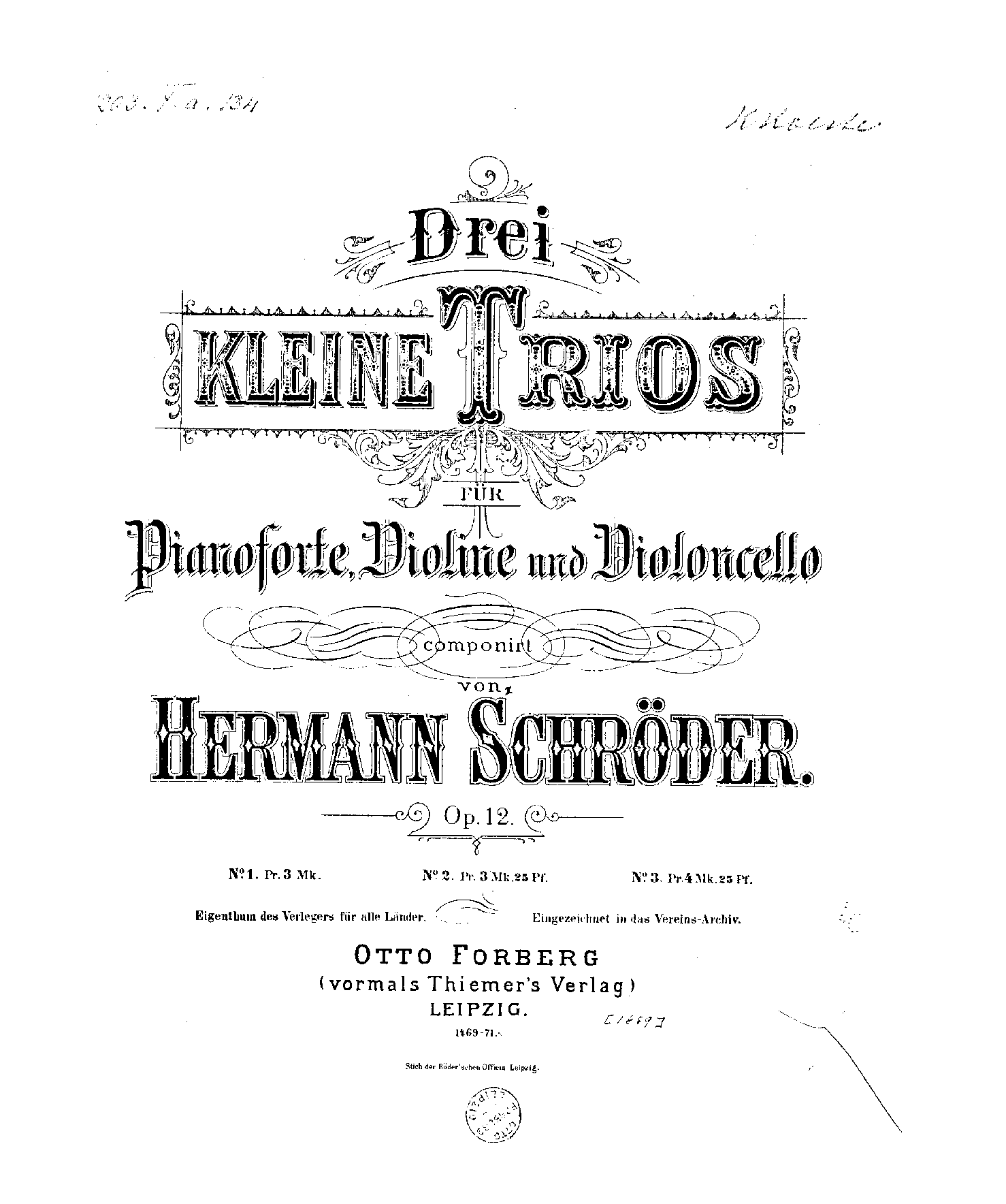 3 Kleine Trios