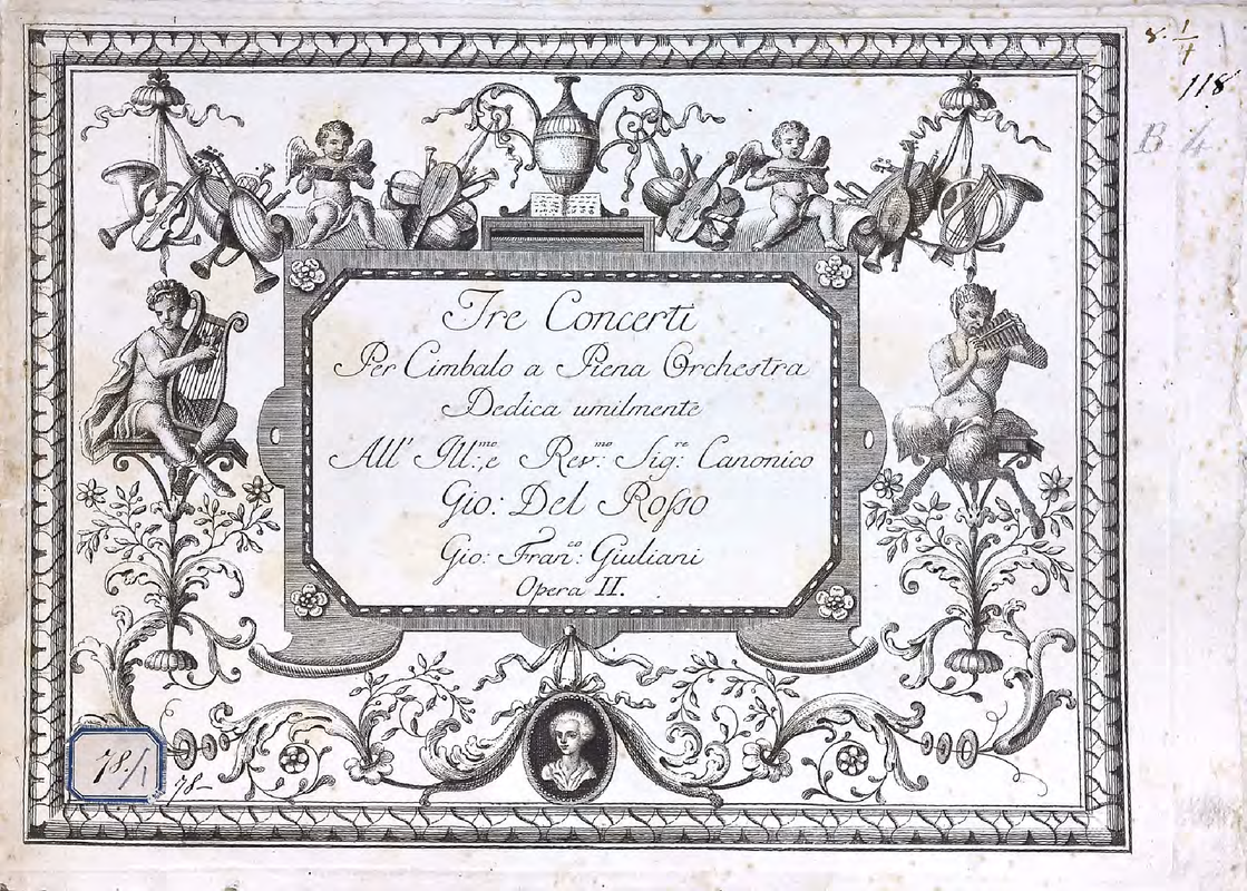 3 Harpsichord Concertos, Op.2