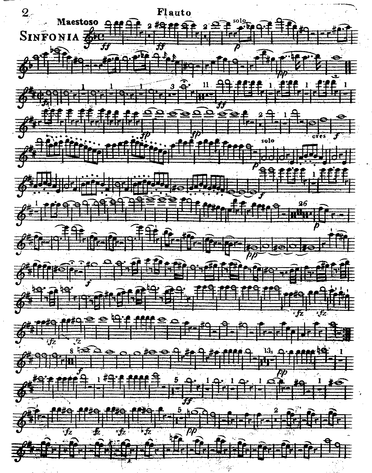 Symphony In D Minor, B.147 (Pleyel, Ignaz) - IMSLP: Free Sheet Music ...