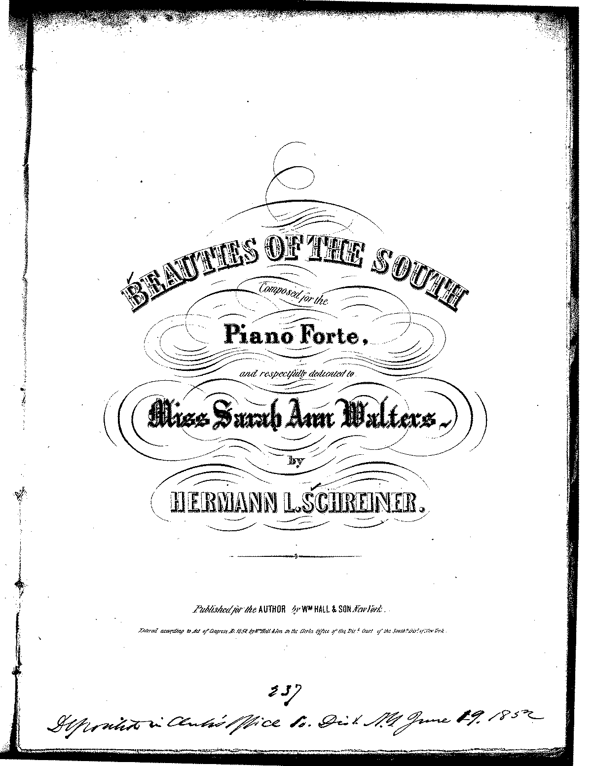 Beauties of the South (Schreiner, Hermann L.) - IMSLP