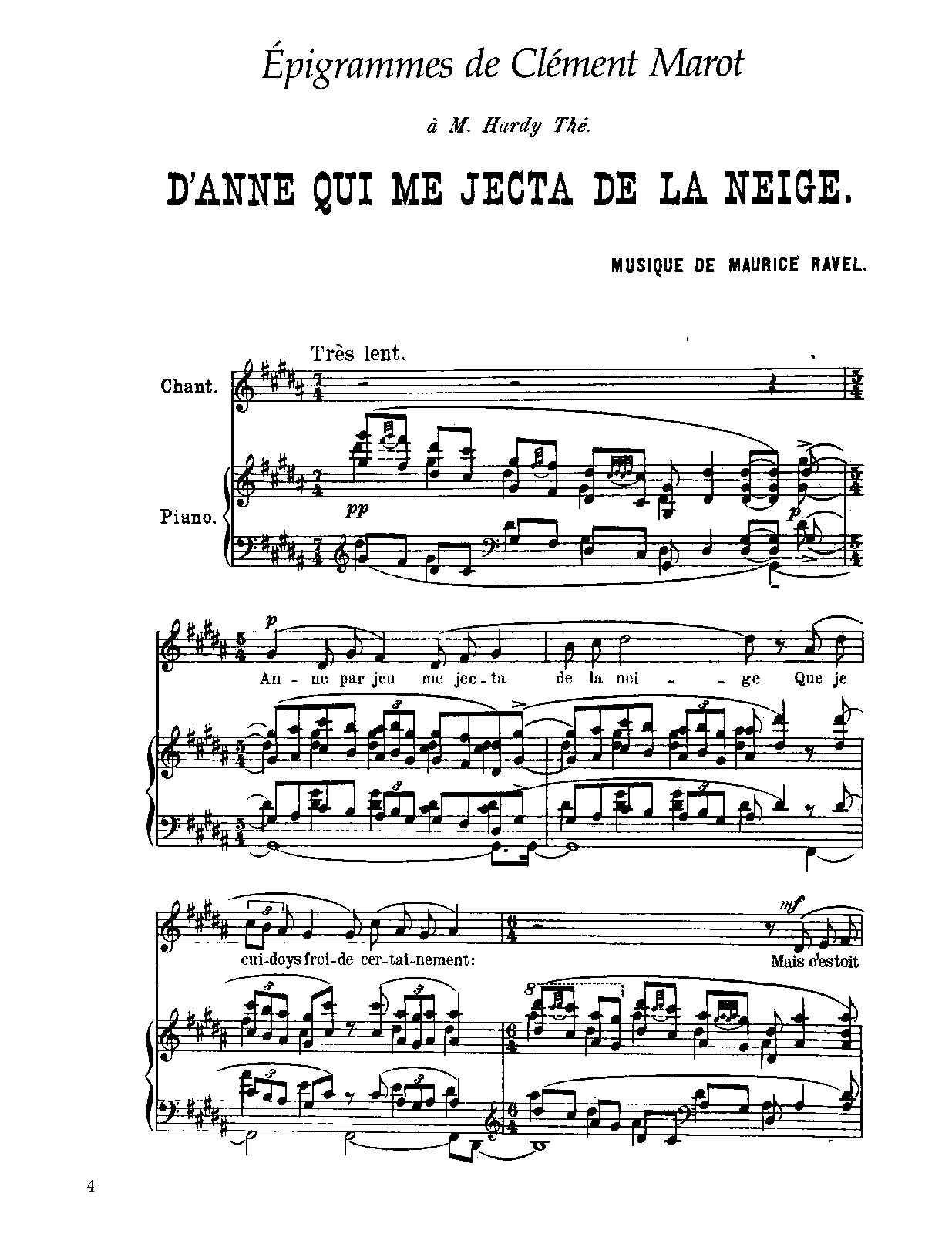 Epigrammes de Clément Marot