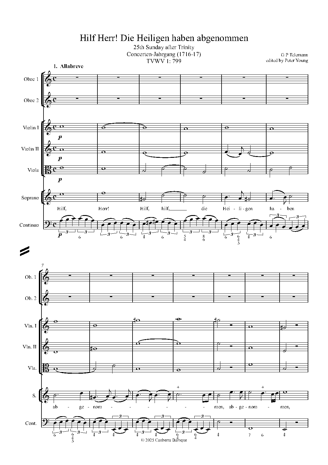 Hilf Herr! Die Heiligen haben abgenommen