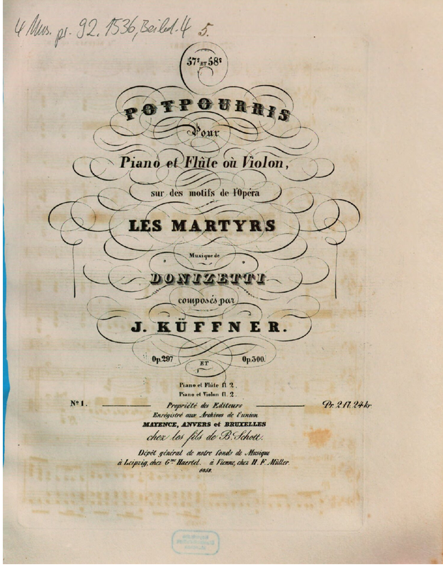 Potpourri for Flute or Violin and Piano No.57