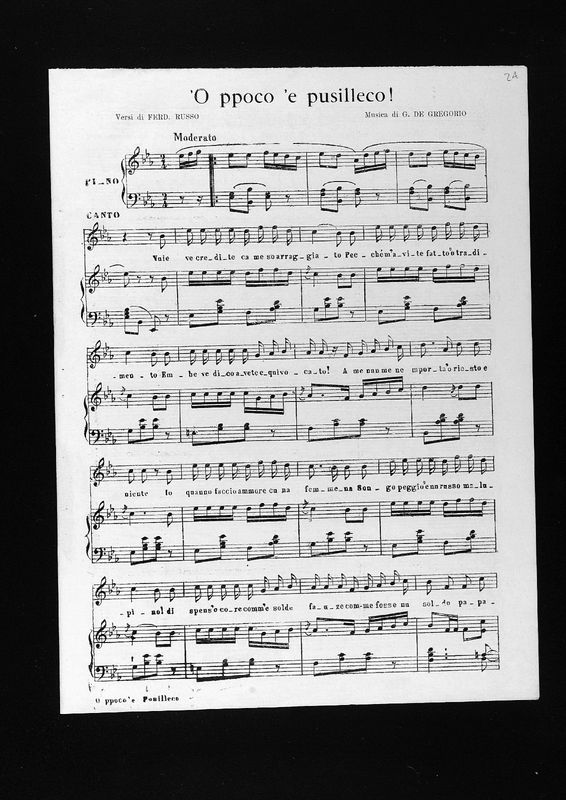 'O ppoco 'e Pusilleco!