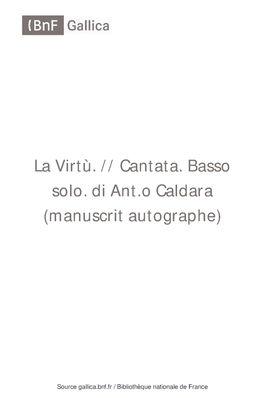 La virtù