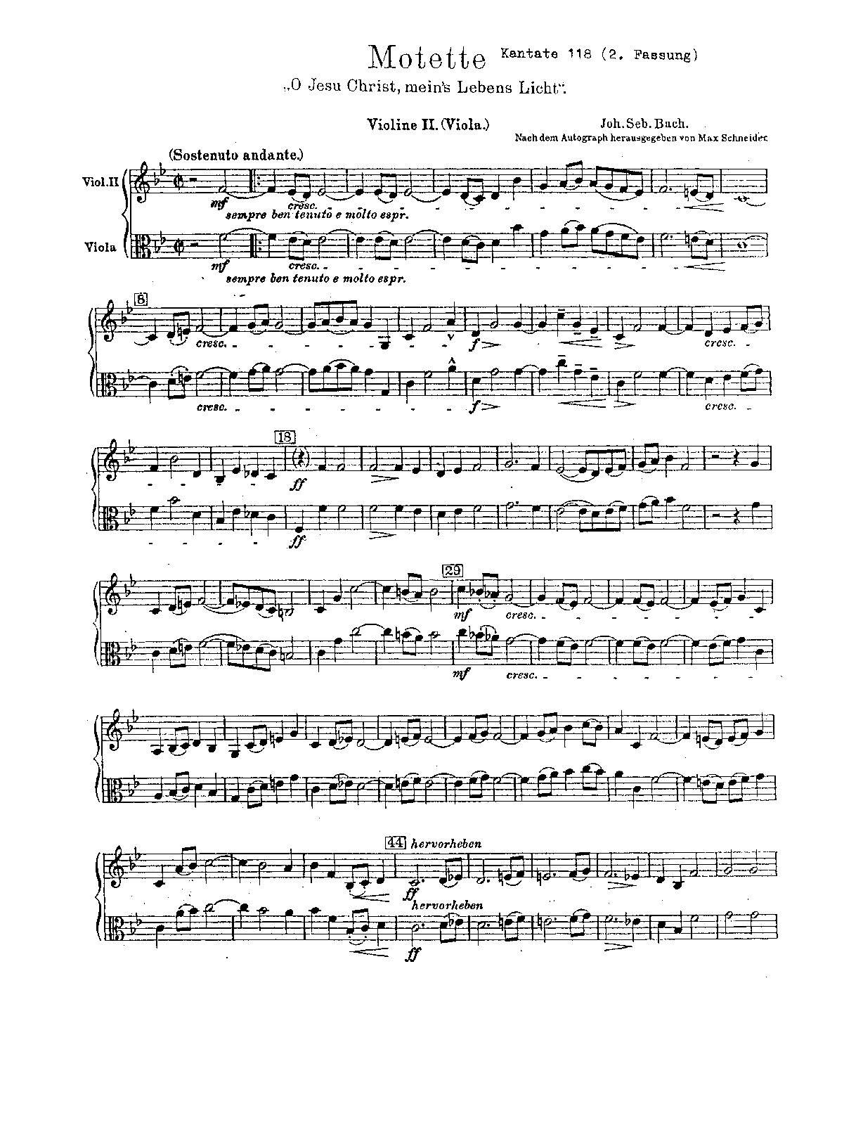 File:PMLP149648-Bach O Jesu Christ, mein's Lebens Licht, BWV 118 - Violins II, Violas.pdf