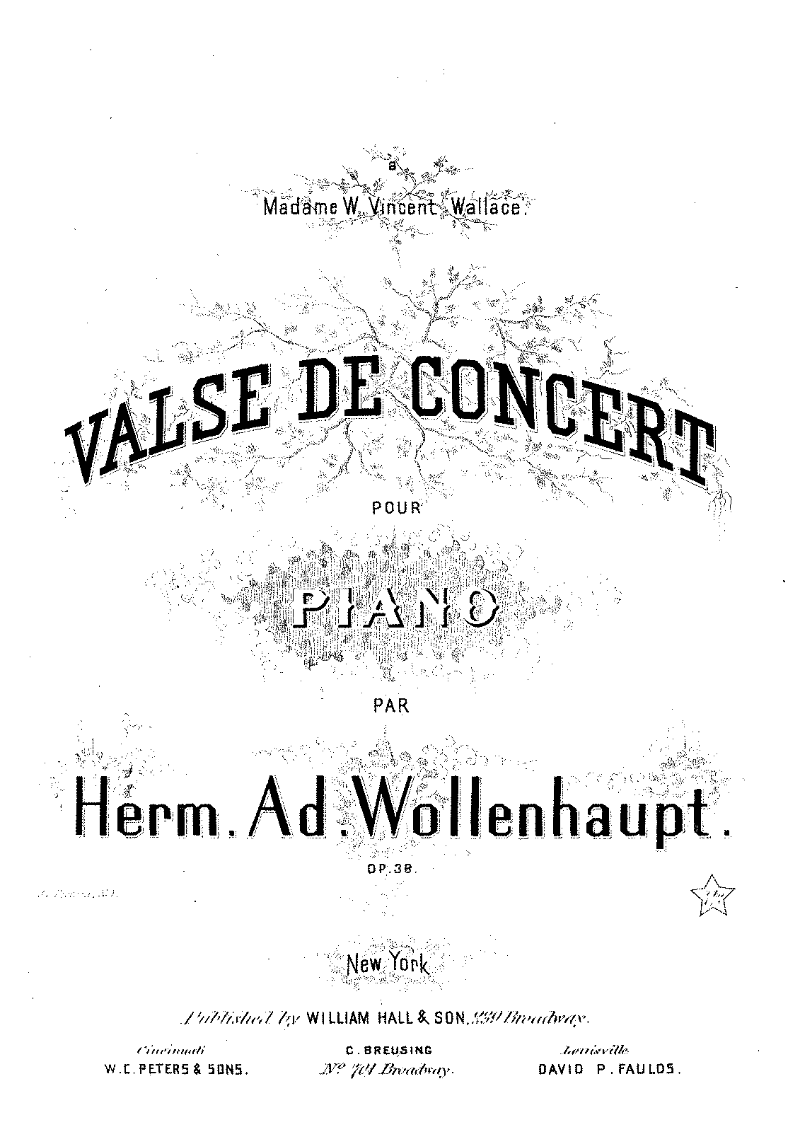 Valse de concert, Op.36 (Wollenhaupt, Hermann Adolf) - IMSLP