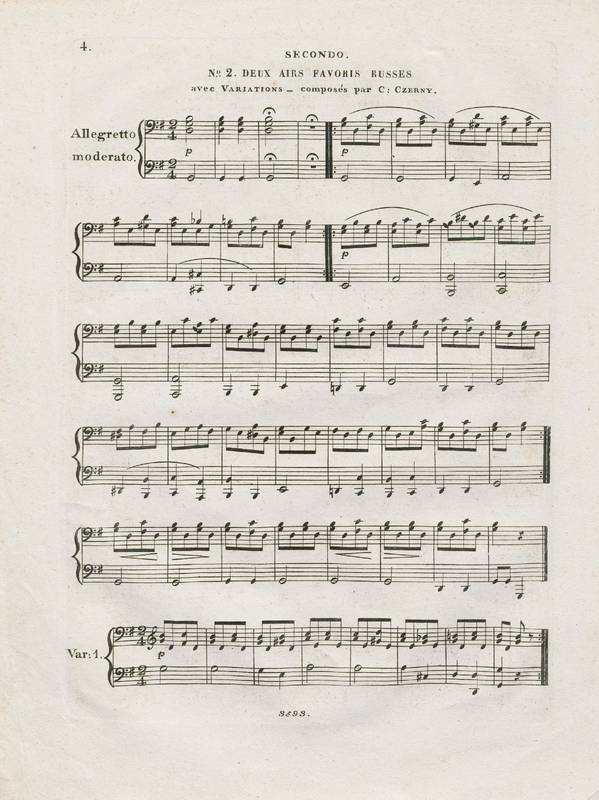 2 Airs russes variés