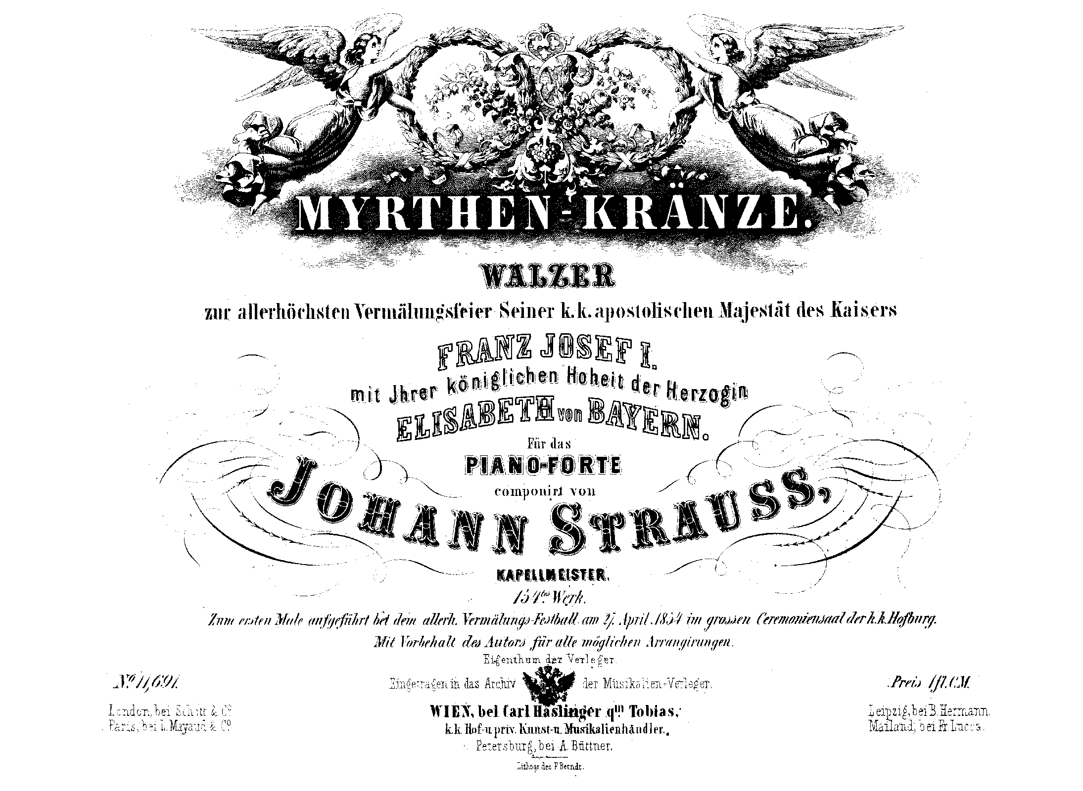 Myrthen-Kränze Walzer