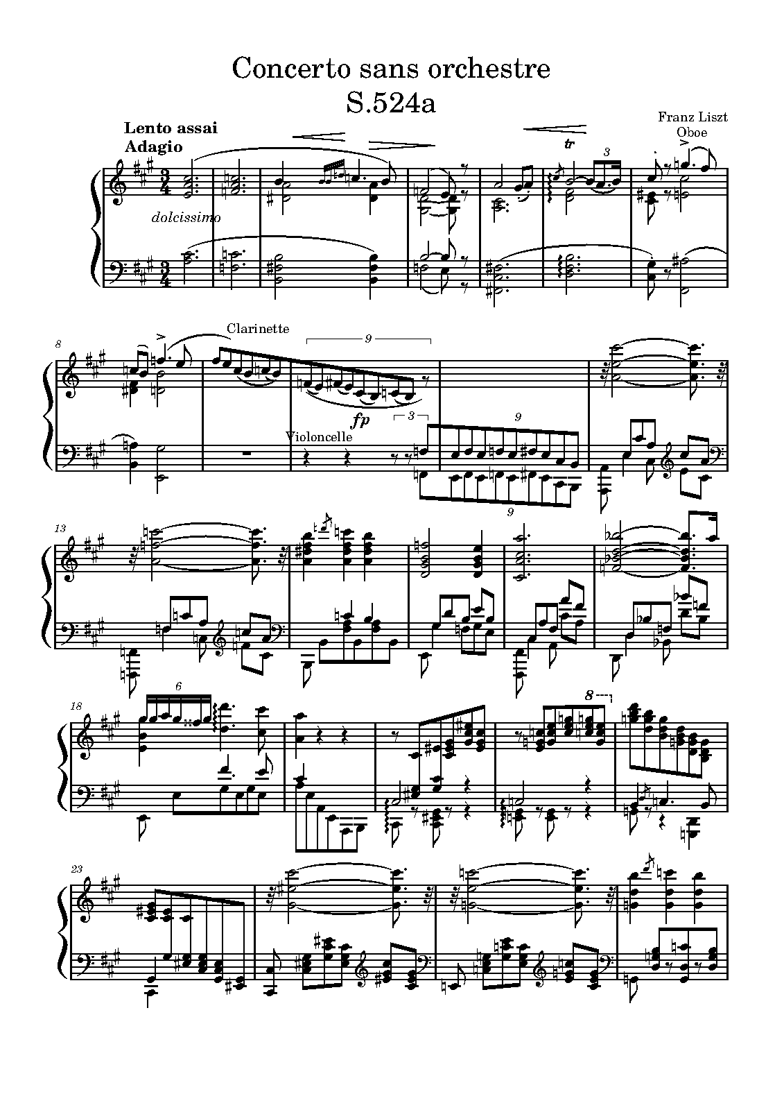 Concerto sans orchestre