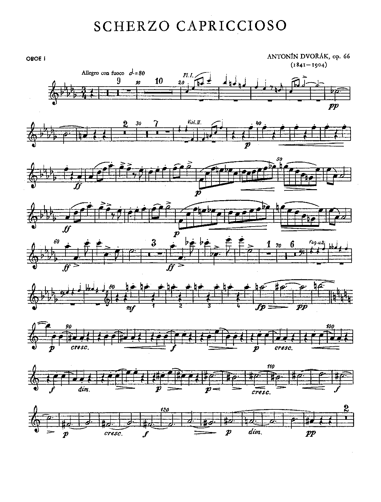 File:PMLP46689-02. DVORAK - SCHERZO CAPRICCIOSO, OP. 66 (SOUREK) - Oboe 1-2, English Horn.pdf
