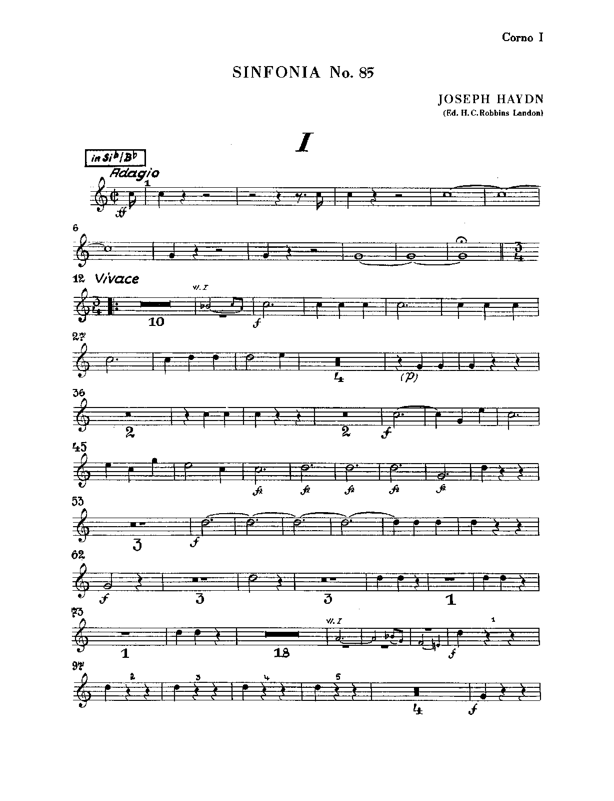 File:PMLP61590-Haydn Symphony No.85 in B-flat major, Hob.I 85 (Robbins Landon) - Horn 1-2 (Bb,Eb).pdf