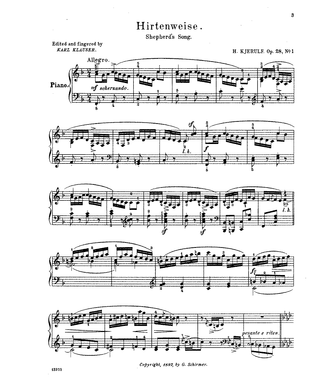 6 Skizzen, Op.28 (Kjerulf, Halfdan) - IMSLP: Free Sheet Music PDF Download