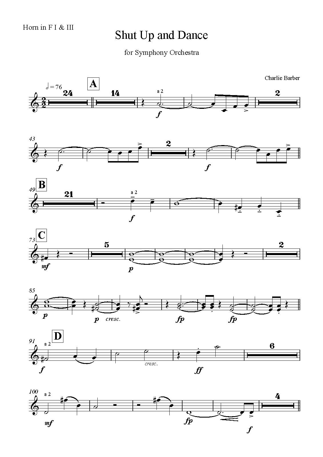 File:PMLP1319067-9 Shut Up and Dance - Horn in F, I & III.pdf