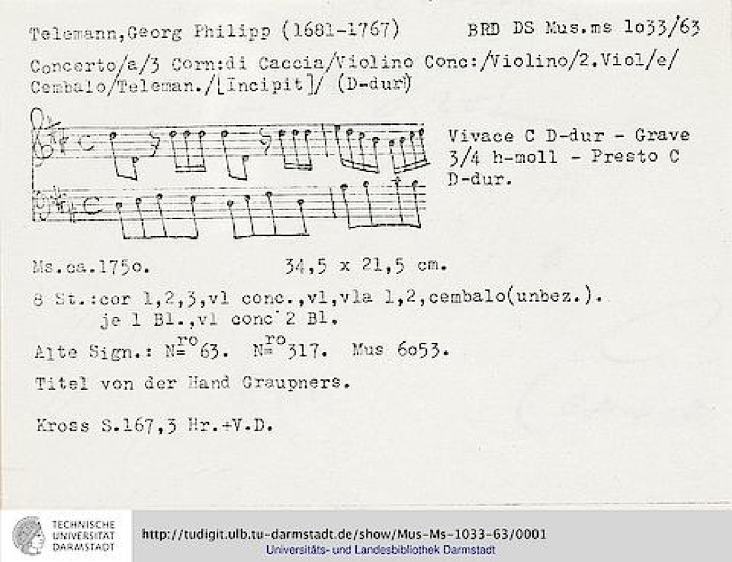 Concerto for Violin and 3 Horns