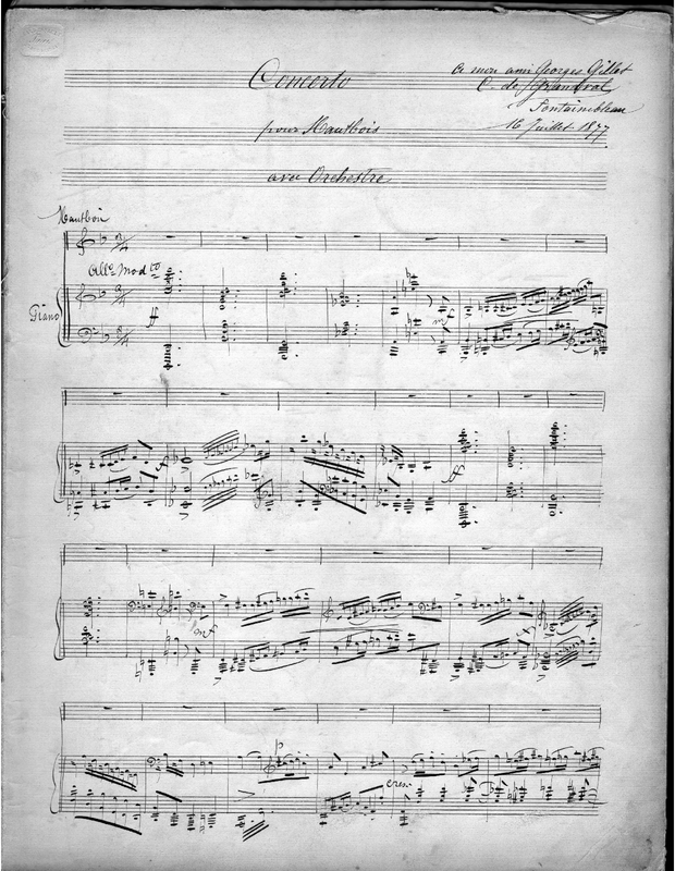 Oboe Concerto, Op.7 (Grandval, Clémence de) IMSLP