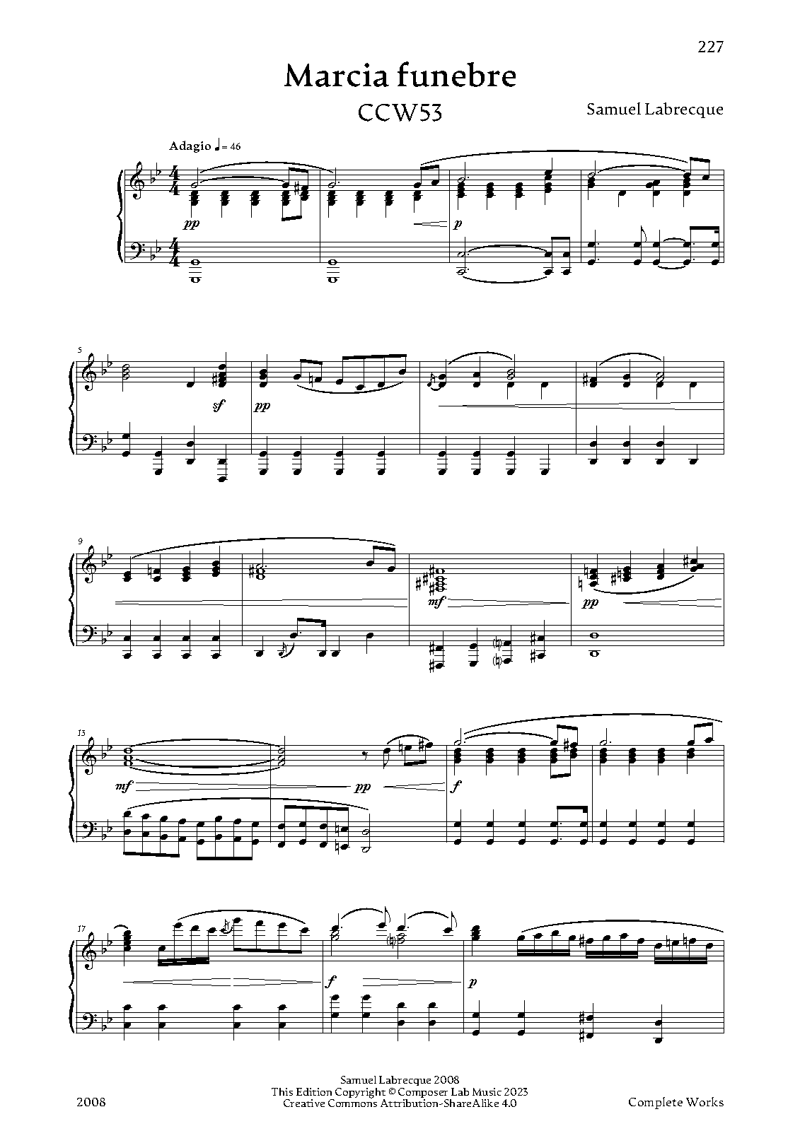 Marcia funebre (Labrecque, Samuel) IMSLP