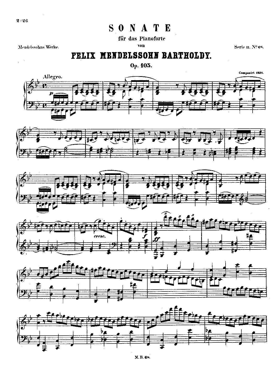 Piano Sonata No.2