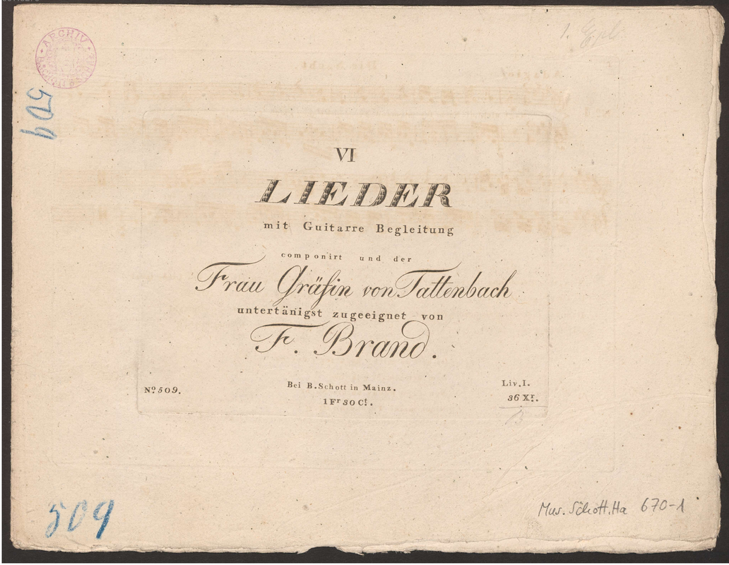 12 Lieder (Brand, Franz) IMSLP