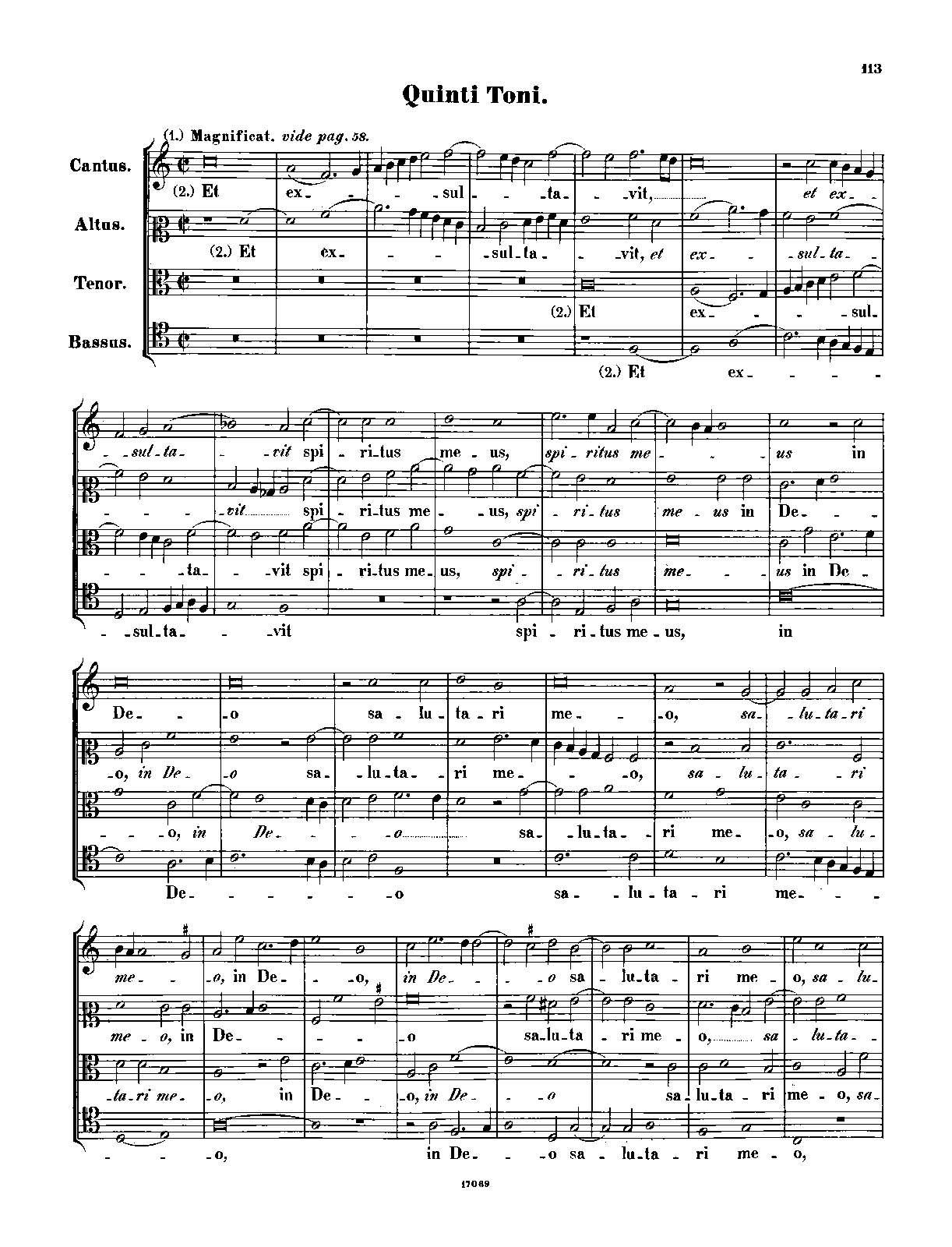 Magnificat quinti toni