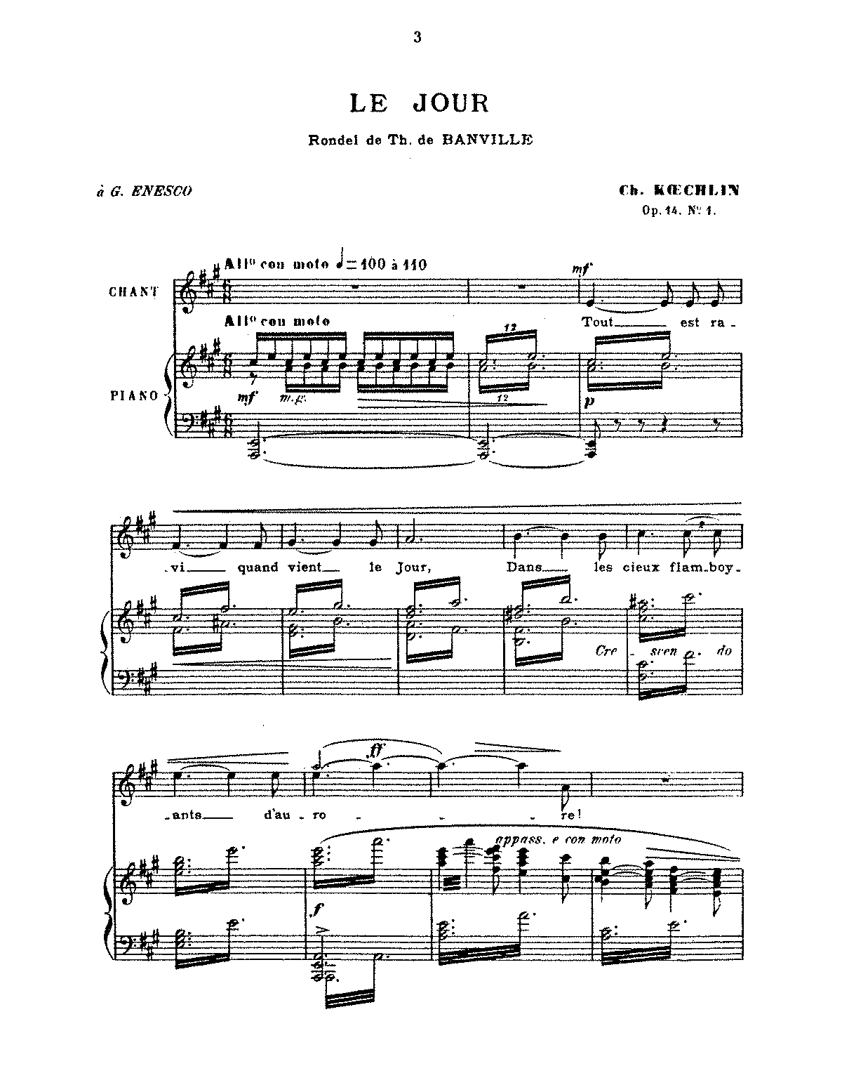 9 Rondels, Op.14 (Koechlin, Charles) - IMSLP