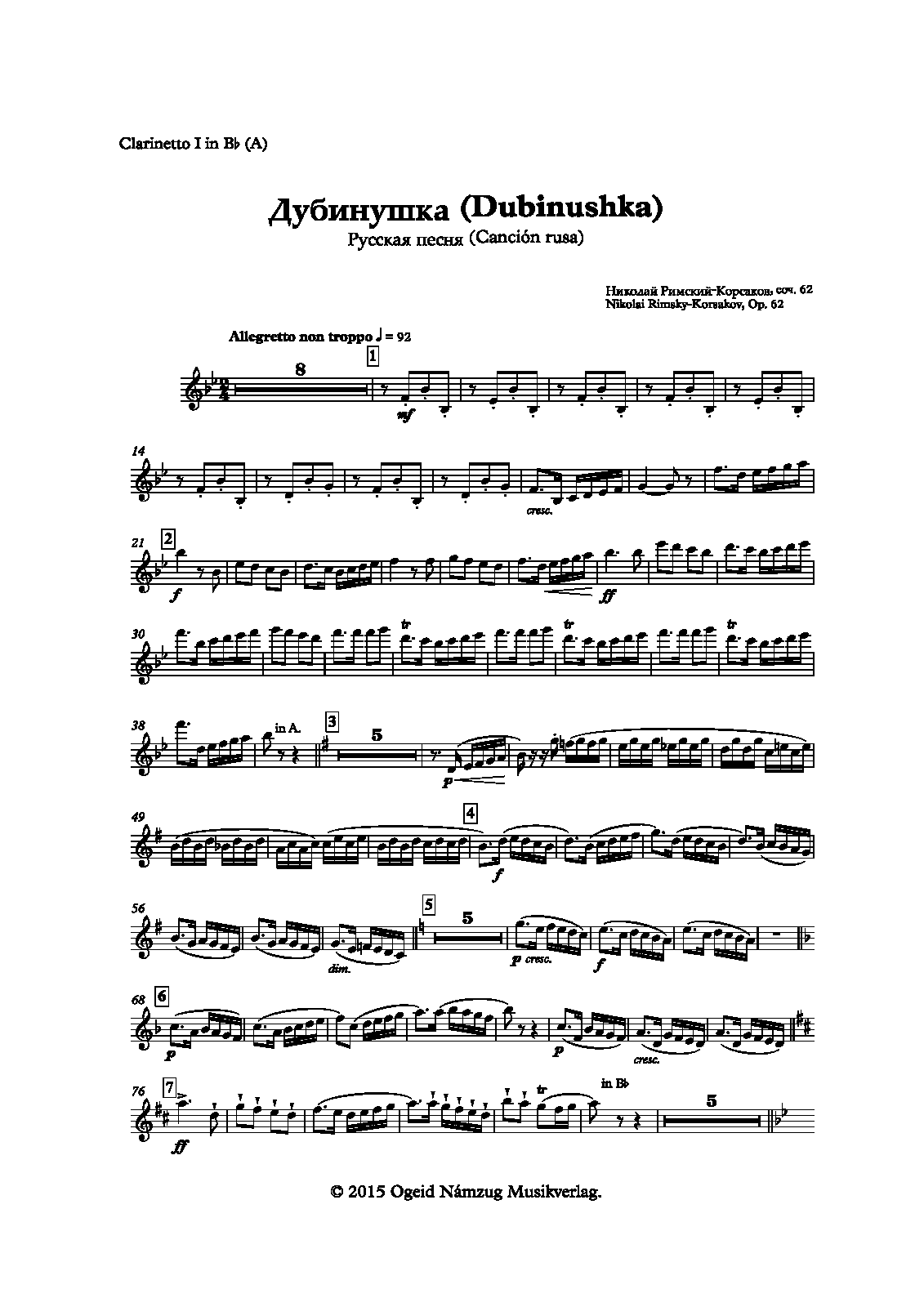 Chanson russe, Op.62 (RimskyKorsakov, Nikolay) IMSLP