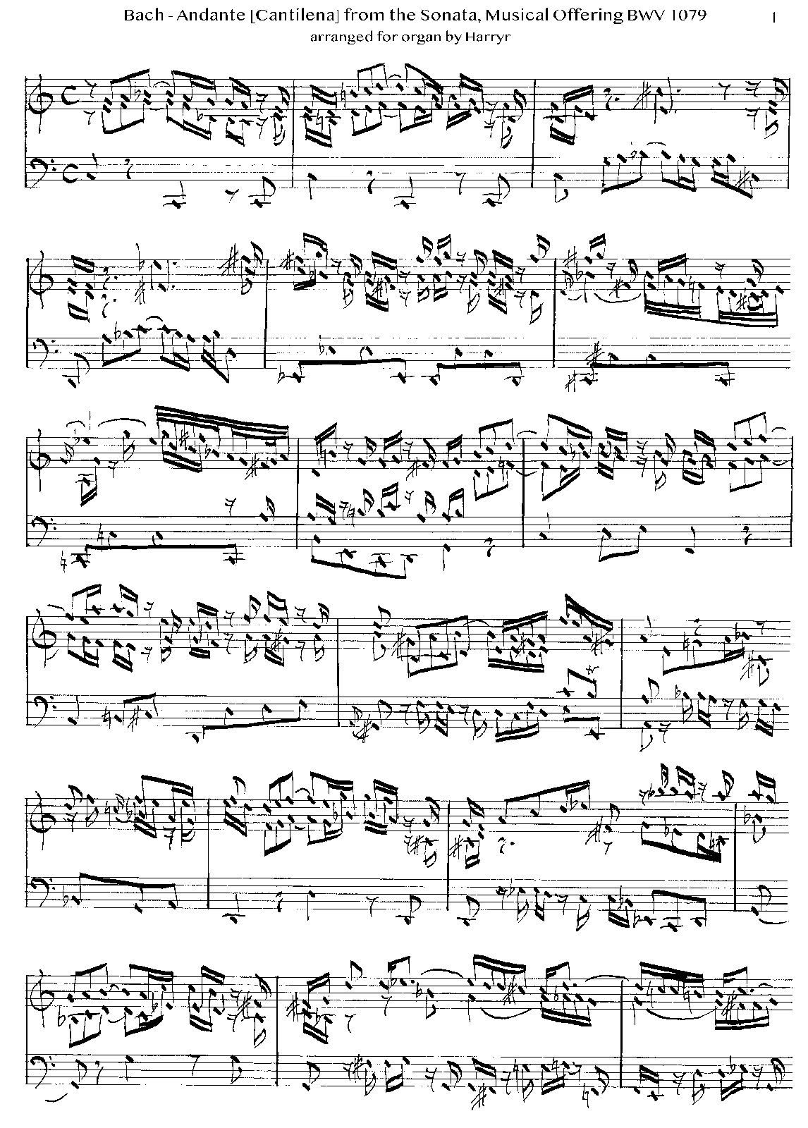File:PMLP4550-Bach - Andante -Cantilena- from the Sonata, Musical Offering BWV 1079 arranged for organ, miniature.pdf