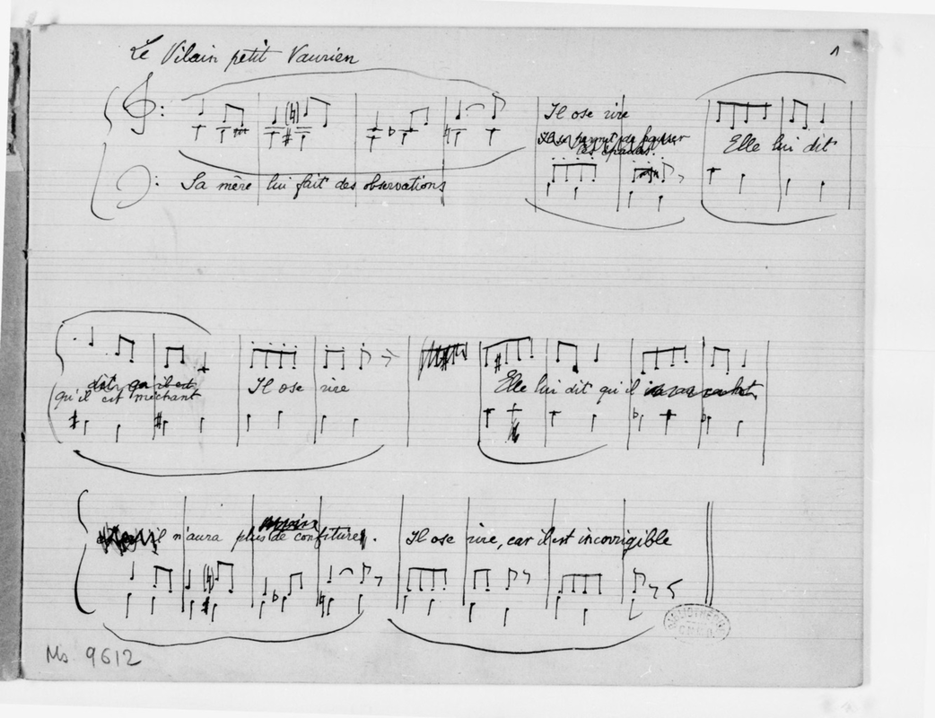 3 Nouvelles enfantines