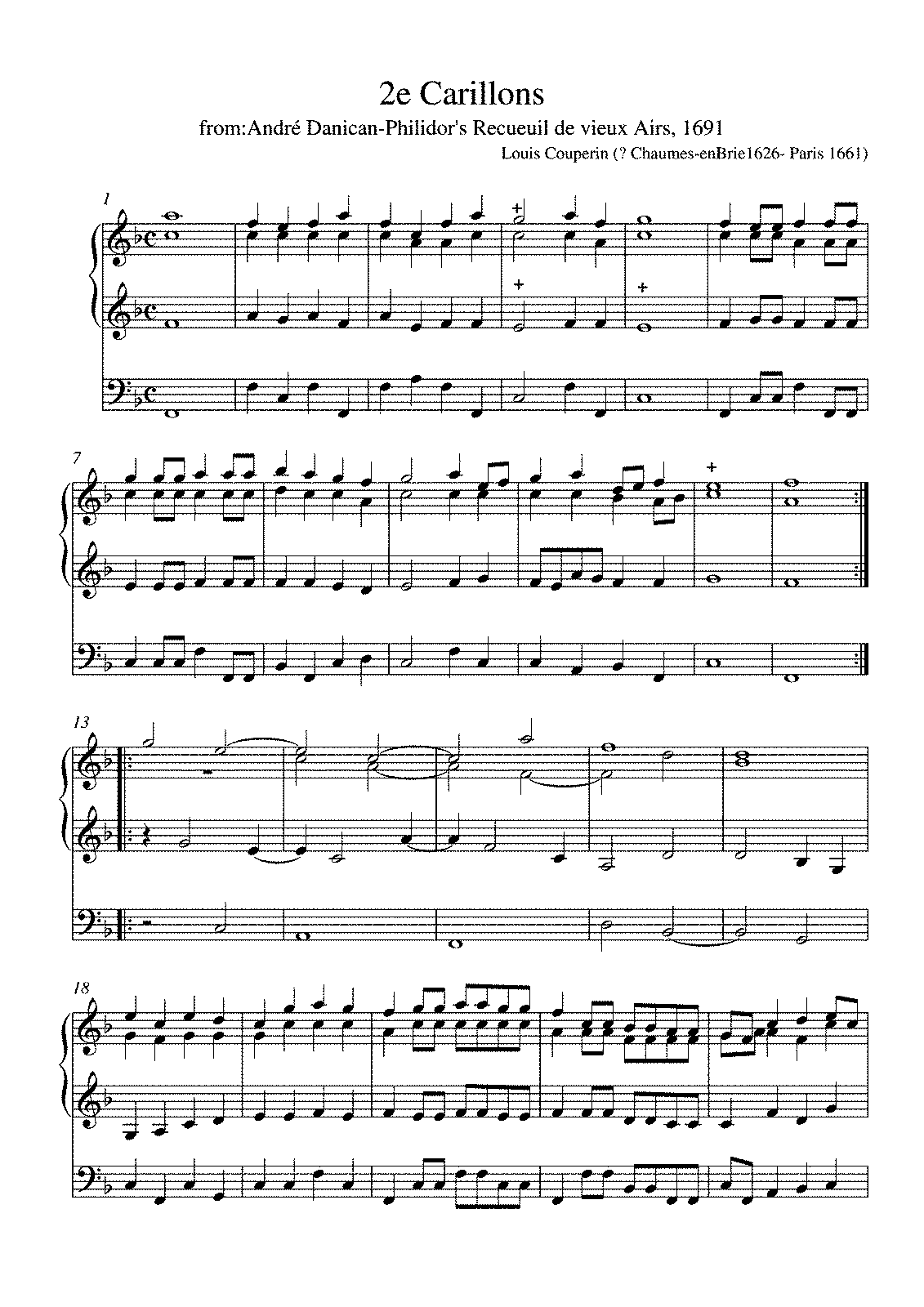 Sibelius music notation