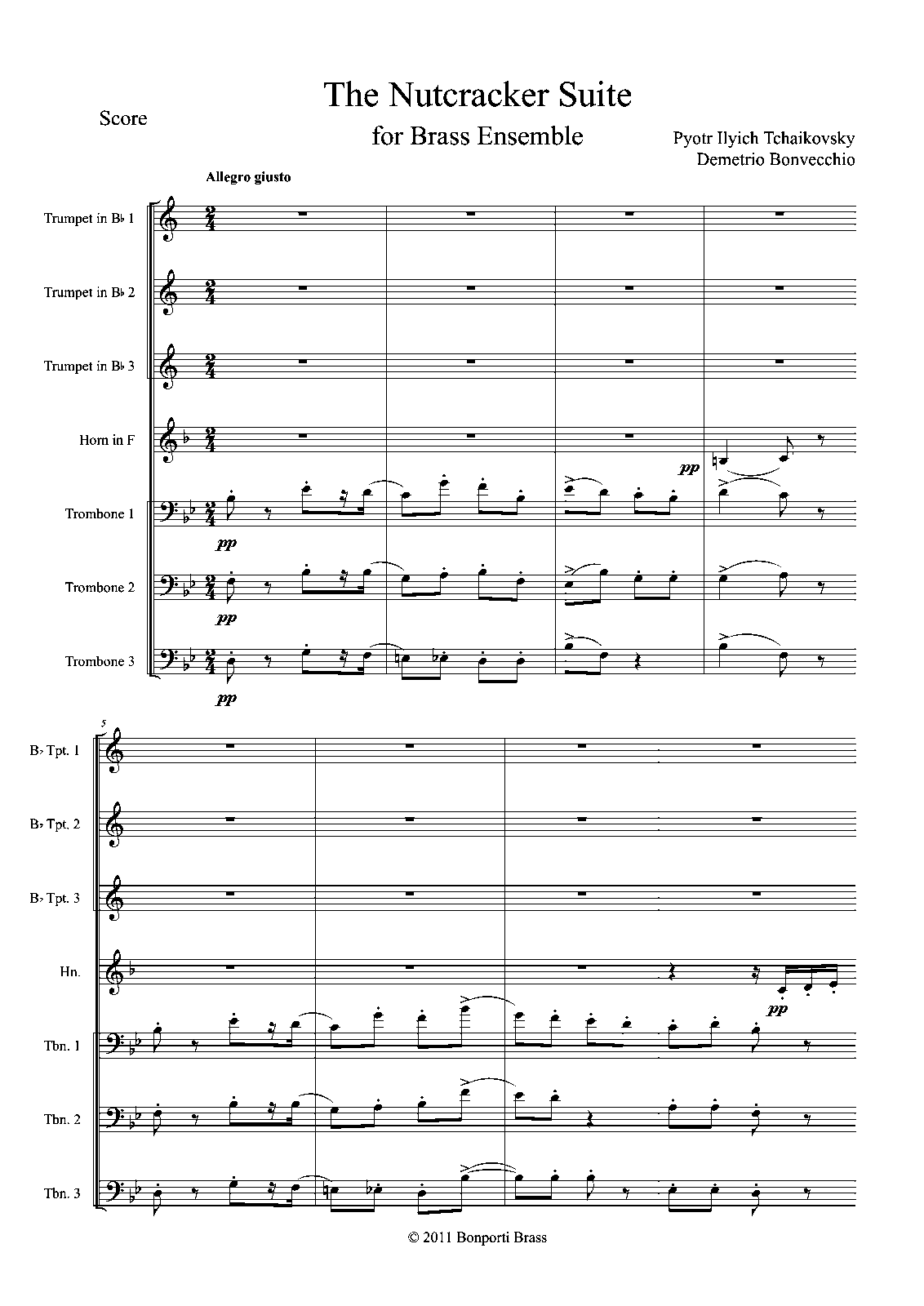 The Nutcracker (suite), Op.71a (Tchaikovsky, Pyotr) IMSLP Free Sheet