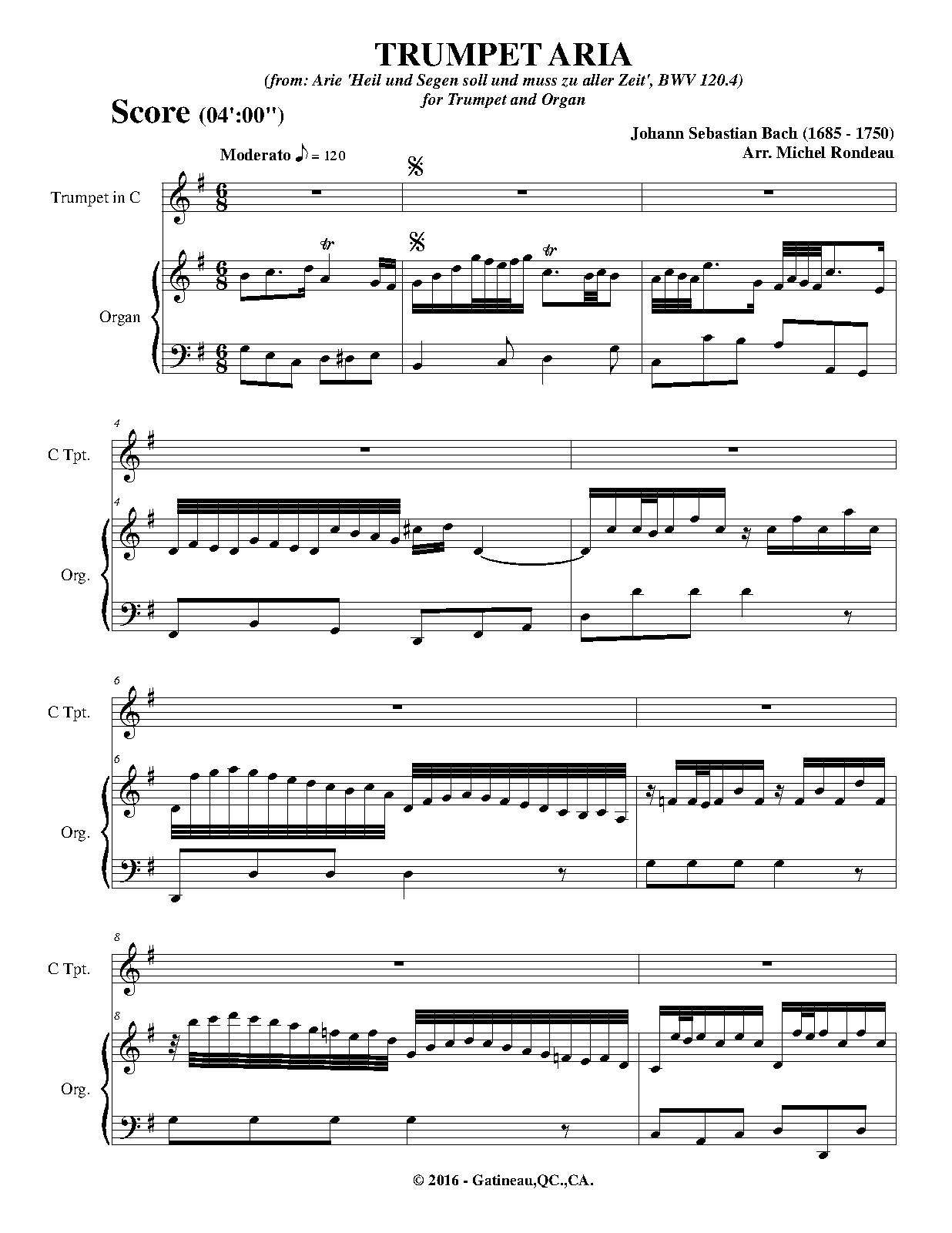 Gott, man lobet dich in der Stille, BWV 120 (Bach, Johann Sebastian