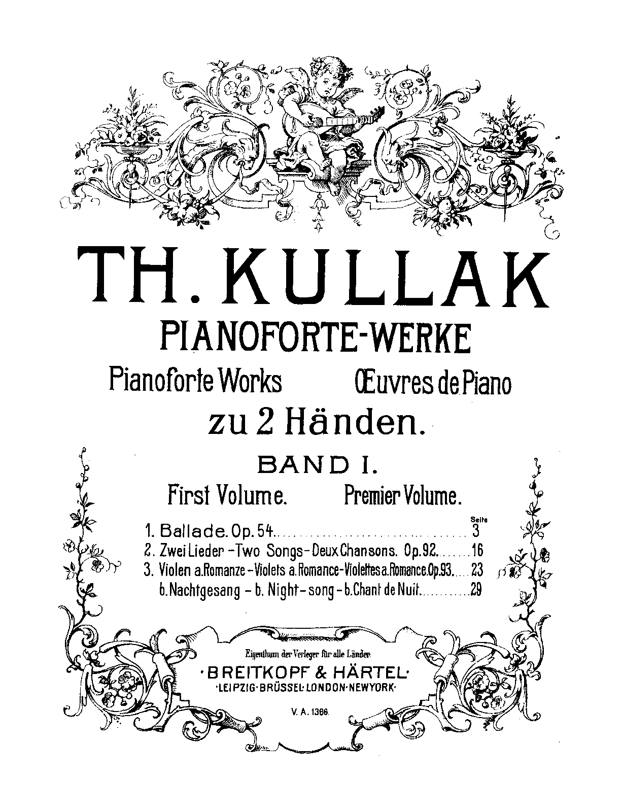 Ballade, Op.54 (Kullak, Theodor) IMSLP