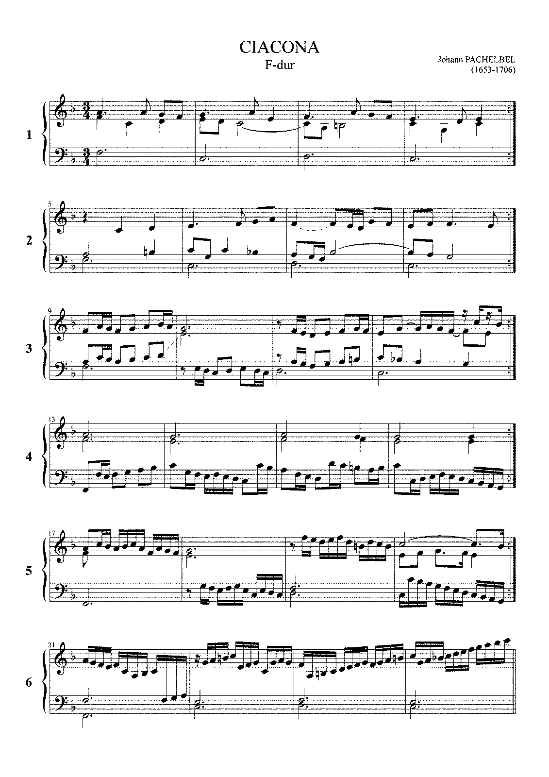 Chaconne in F major, P.42 (Pachelbel, Johann) - IMSLP
